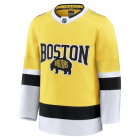 Miesten NHL Boston Bruins Pelipaita Custom 2025-26 Fanatics NHL Stadium Series Premium Gold
